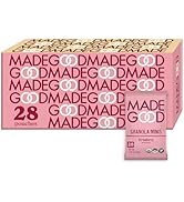 MadeGood Strawberry Granola Minis (28 Count) Organic, Gluten Free, No Artificial Colors or Flavors