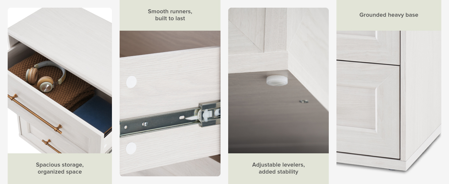 Create a stable and clutter-free haven with ample storage