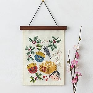 花もめん　季節のタペストリーキット 12点セット 花もめん 季節のタペストリーキット 12点セット 2025年最新】花
