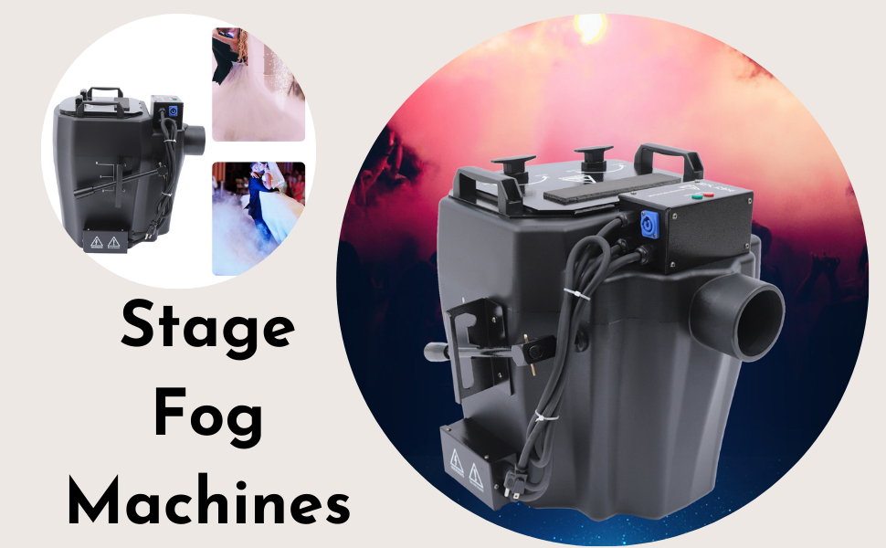6000W Dry Ice Fog Machine, Dry Ice Machine, Portable Dry