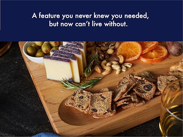 Sonder LA original cracker well used for meal prep.