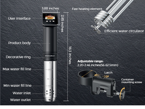 G330 Wifi Sous Vide Machine