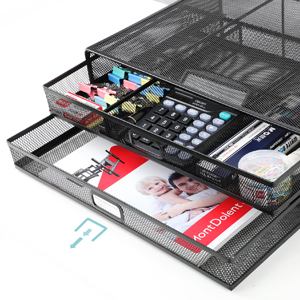 HUANUO monitor stand riser with drawer