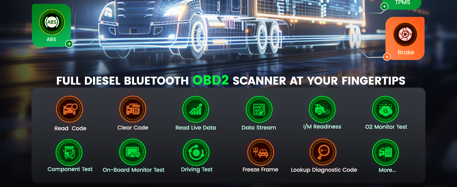 ancel truck scanner
