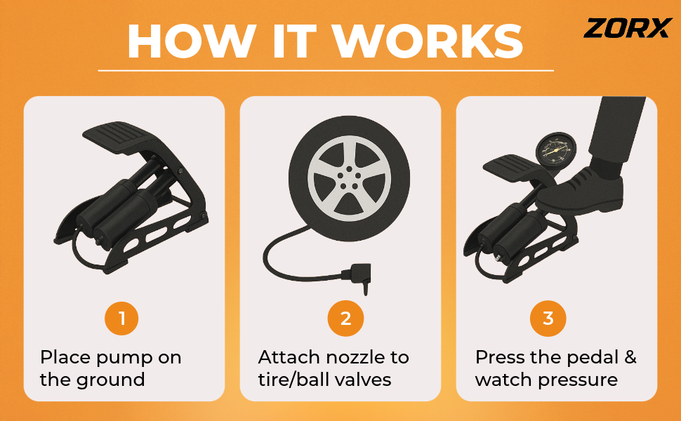 air pump for cycle and bike
