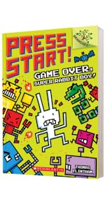 Game Over, Super Rabbit Boy: A Branches Book (Press Start #1)