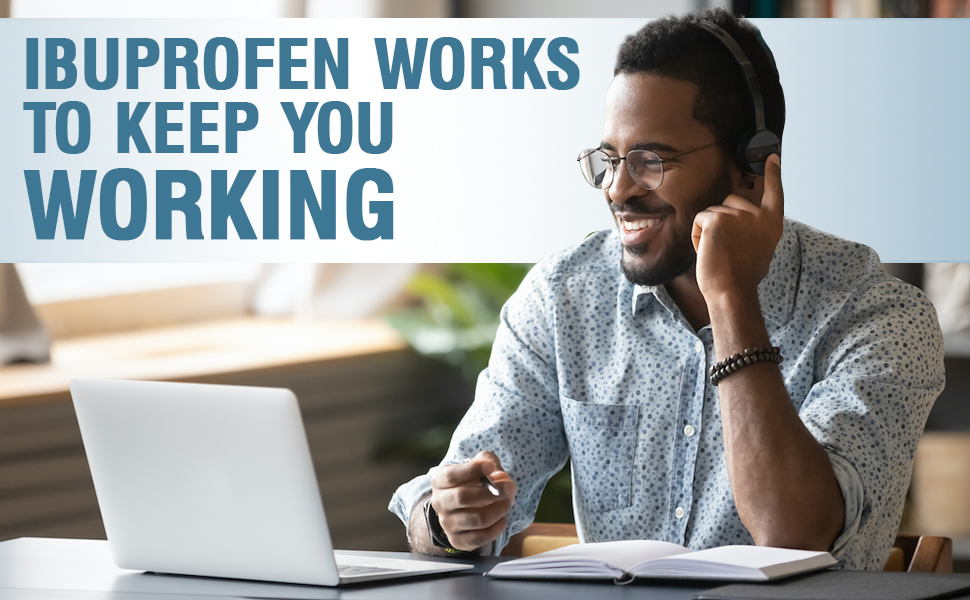 Safrel Ibuprofen Tablets 200 mg (NSAID), 500 Count, Pain Reliever/Feve