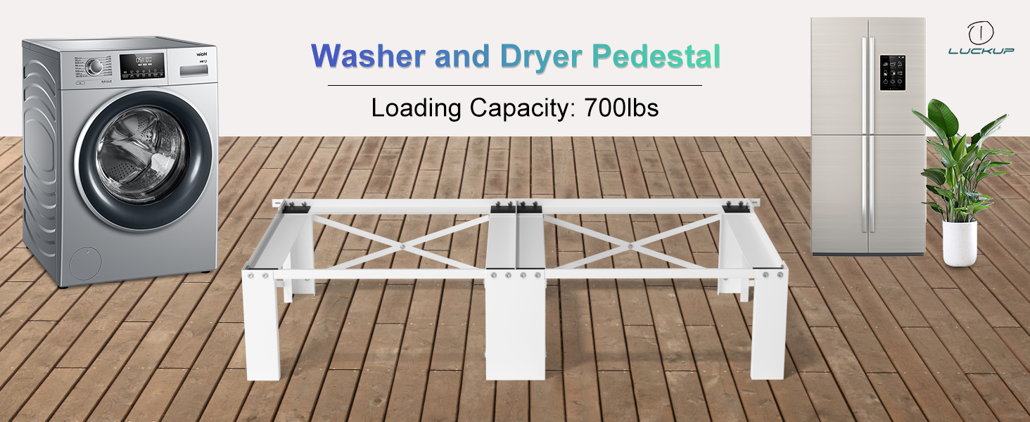 2 Pack 29" Laundry Pedestal