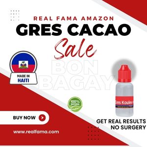 Bottle of gres cacao gres koulev