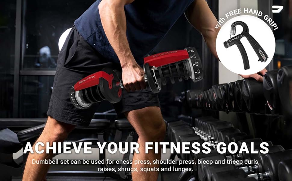MotionGrey - Adjustable Dumbbell