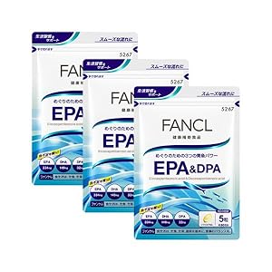 FANCL - ファンケル　EPA&amp;DPA 30日の6袋セット Amazon | ファンケル (FANCL) EPA & DPA (約30日分