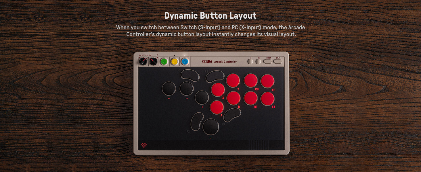 All-Button Arcade Controller for Xbox Series X|S, Xbox One &amp;amp; PC