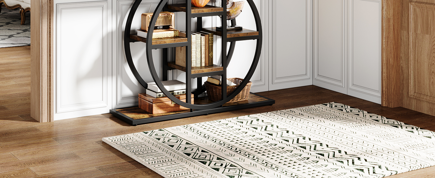 Celaform Entryway Table with Storage Shelves