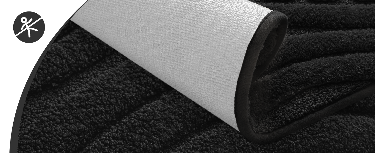 Color G Bath Mat, 16"x24" Bathroom Mat for Floor, Washroom, Non Slip