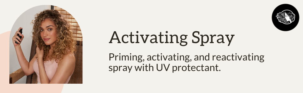 Priming and reactivating spray by Royal Locks Curl Care