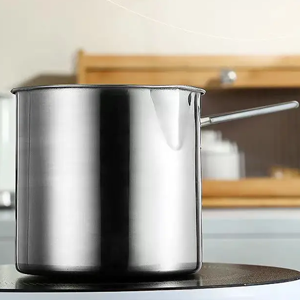 stainless steel frying pot