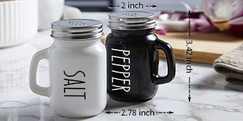 farmhouse salt and pepper shakers