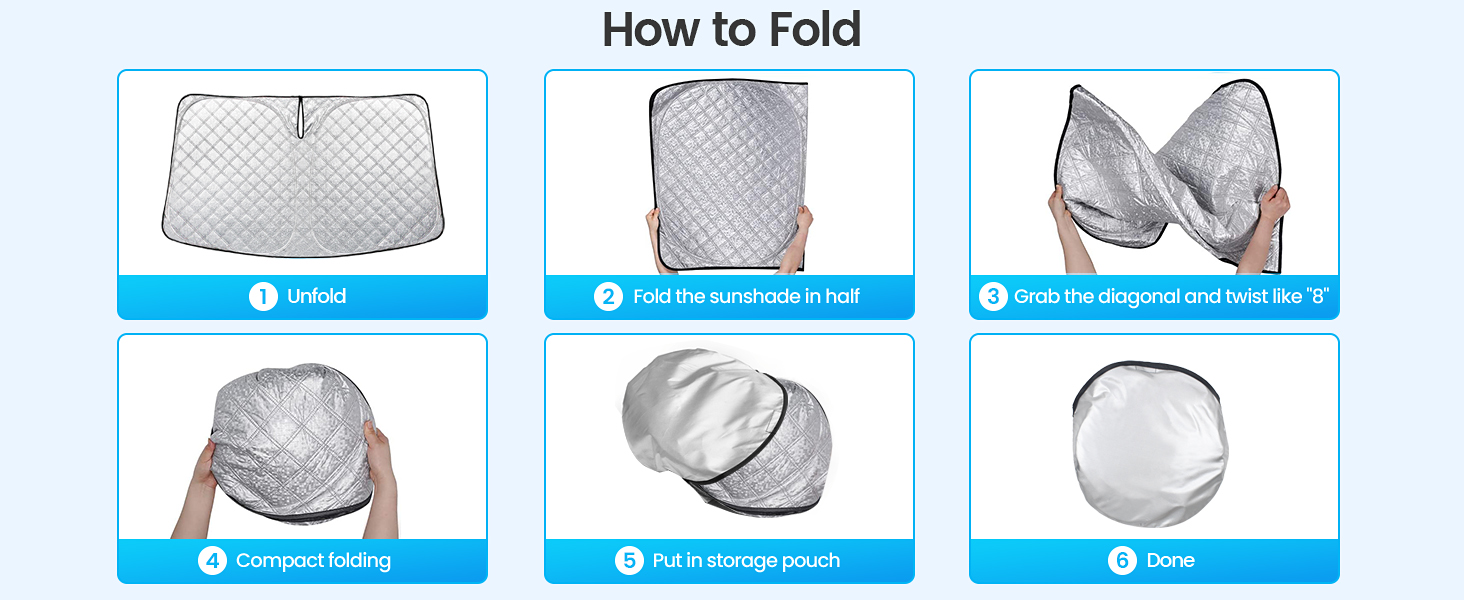 Windshield sun shade