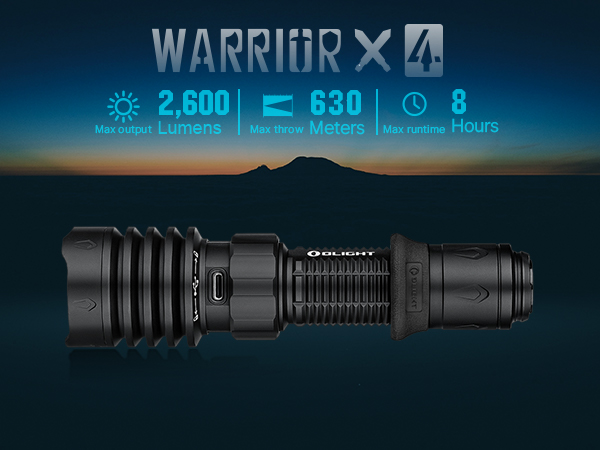 Amazon.com: OLIGHT Warrior X 4 Rechargeable Tactical