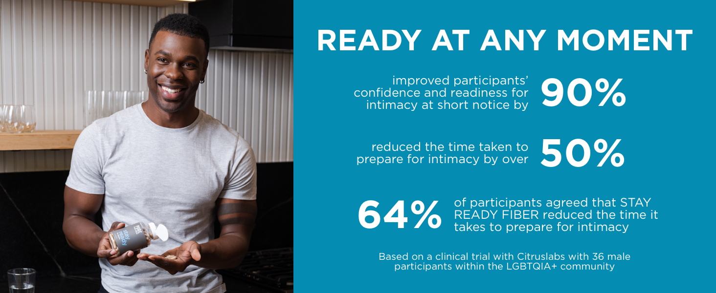 Pure for Men Original Vegan Cleanliness Stay Ready Fiber