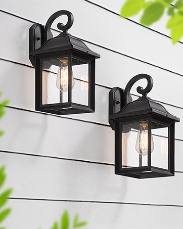 outdoor wall lantern lights