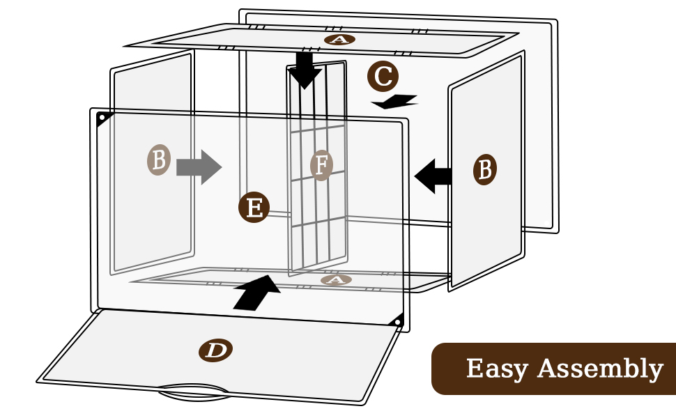 Gifhomfix Bakery Display Case 15.7x11.8x9.8inch Clear Bread