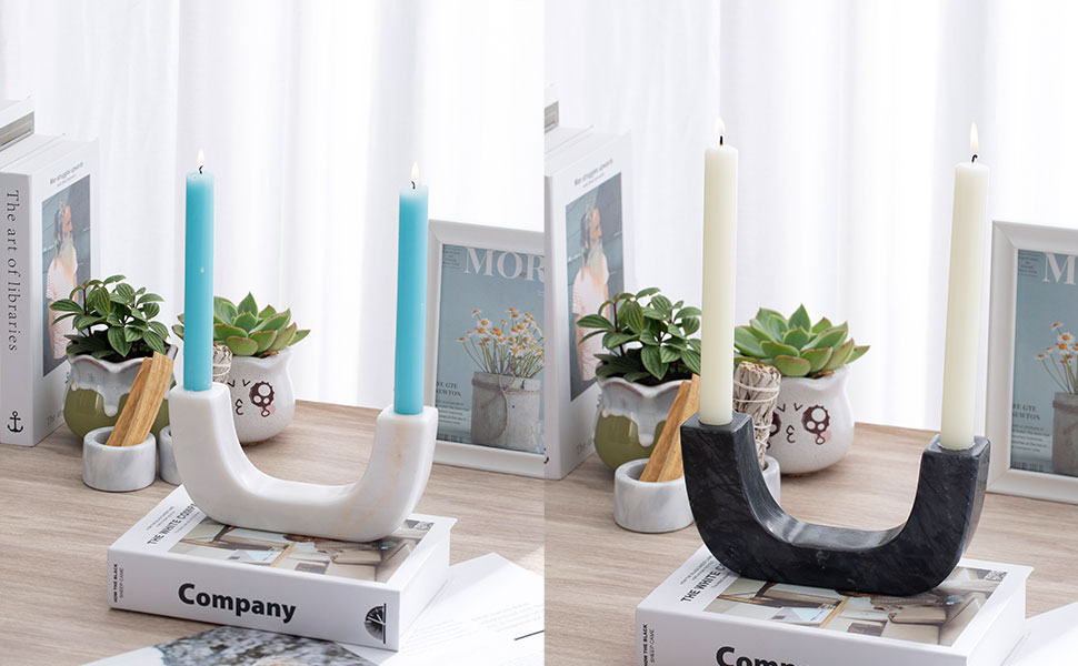 Marble Candle Holder