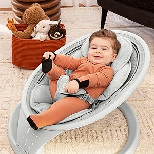 Amazon.com: Munchkin® Vibration Baby Swing, Light Grey
