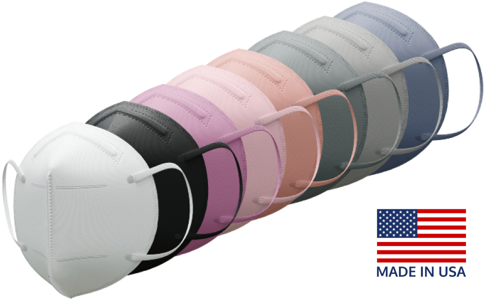 PHG Model 4000 Series High Filtration Masks in Eight Color Options