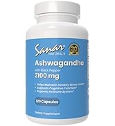 Sanar Naturals Ashwagandha 2,100 mg - Stress & Mood Support Supplement - Promotes Focus and Susta...