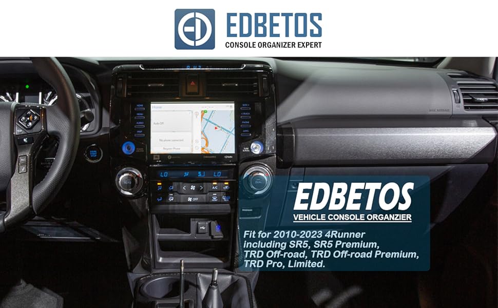 EDBETOS Glove Box Dividers Organizer Compatible with Toyota