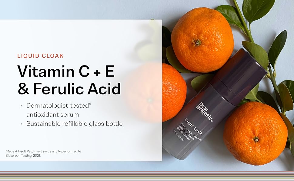 Ferulic Acid Vitamin C Serum Vit E Dermatologist Tested
