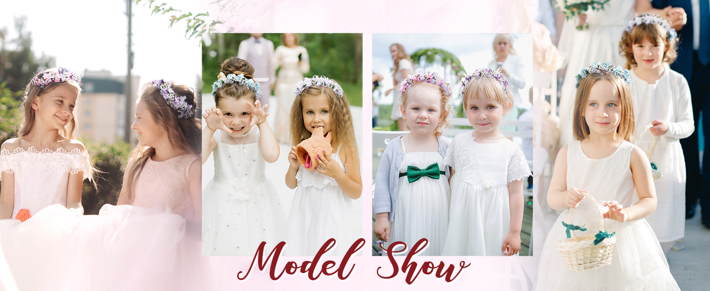 flower girls hair accessories