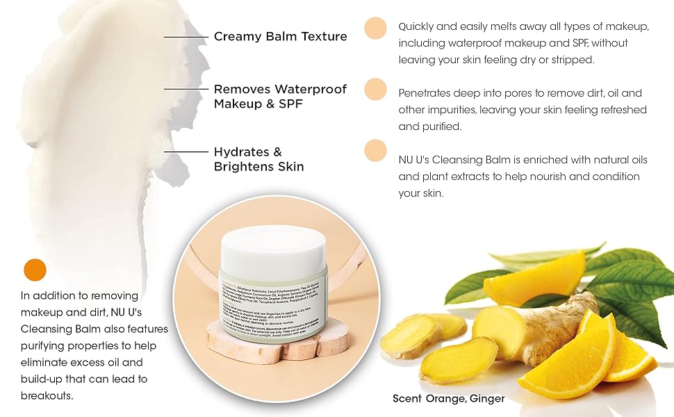 NU U Cleansing Balm Benefits