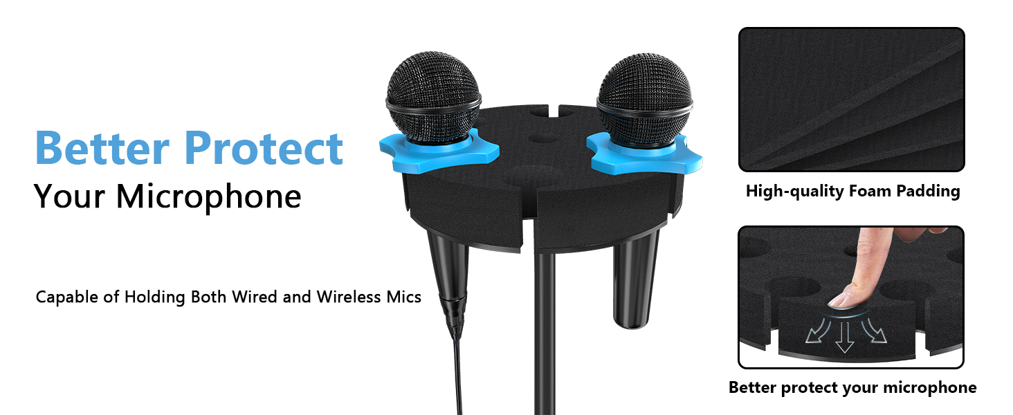 Multi Microphone Holder