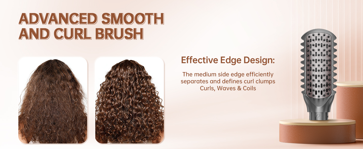 hot air wrap hair styler blow dryer brush dual voltage straightener