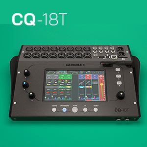 ALLEN&HEATH CQ-18T デジタルミキサー 専用ケース付き Amazon | Allen ＆ Heath CQ-18T デジタルミキシングコンソール