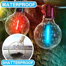 Garden String festoon Lights