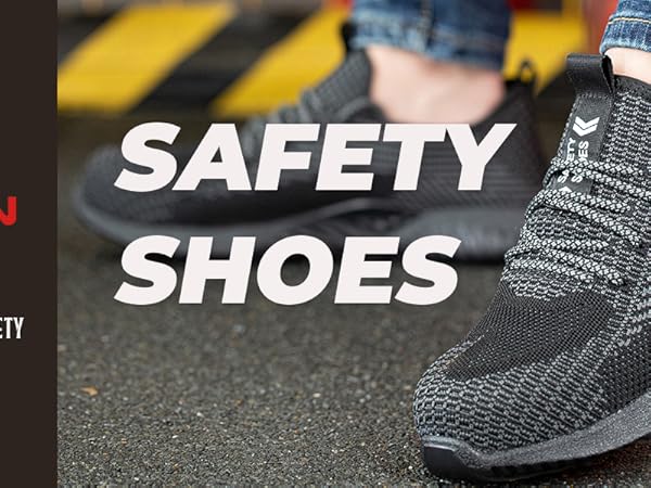 トイガン Nuru Amazon.com: Furuian Steel Toe Shoes for Men Women
