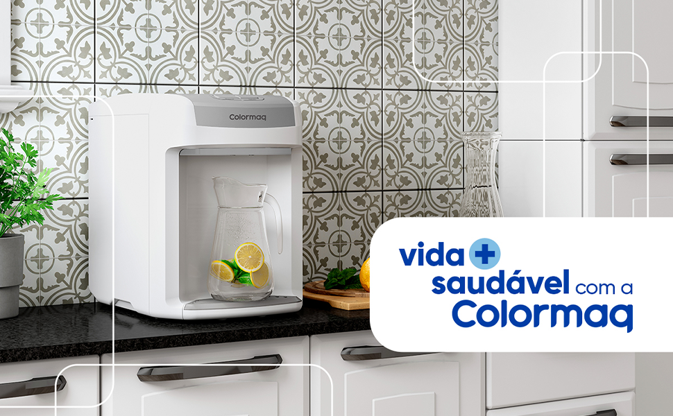 Colormaq Purificador de Agua Eletronico Natural/Gelada Bivolt