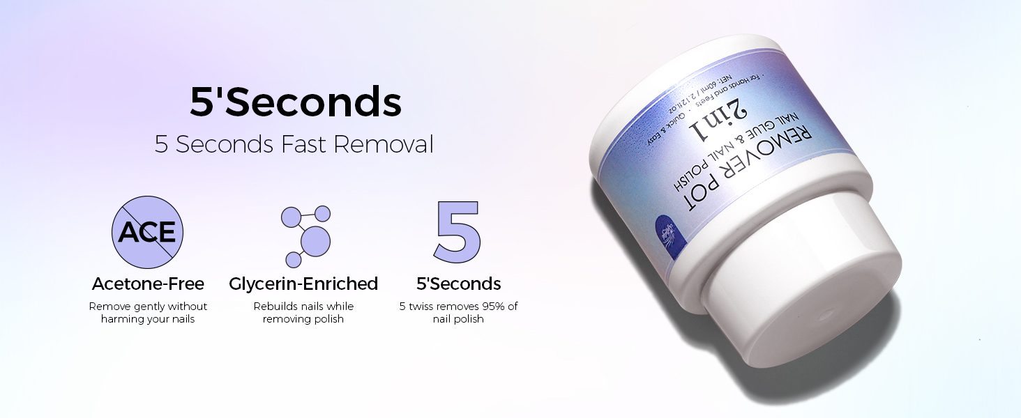 60ml fingernail polish remover mineral fusion nail polish remover