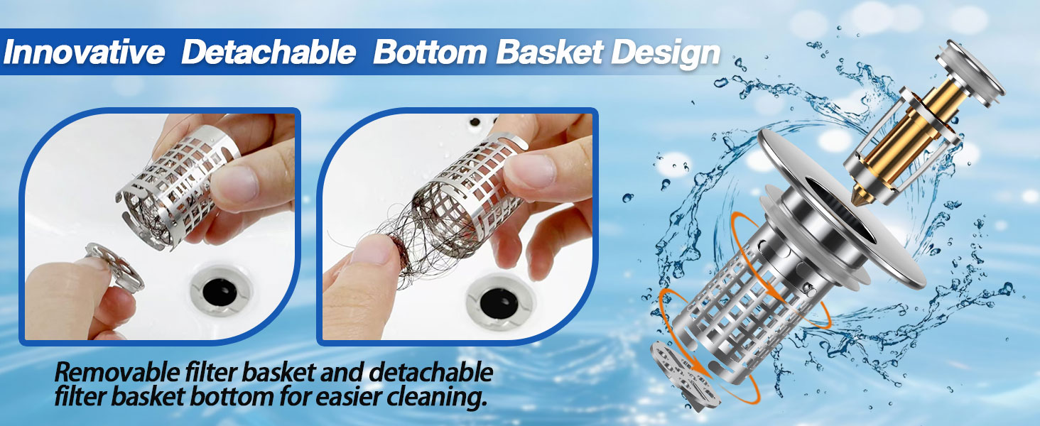 Bathroom Sink Drain Strainer