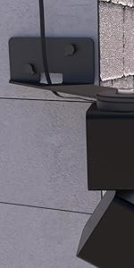 zwolf black corner wall mount