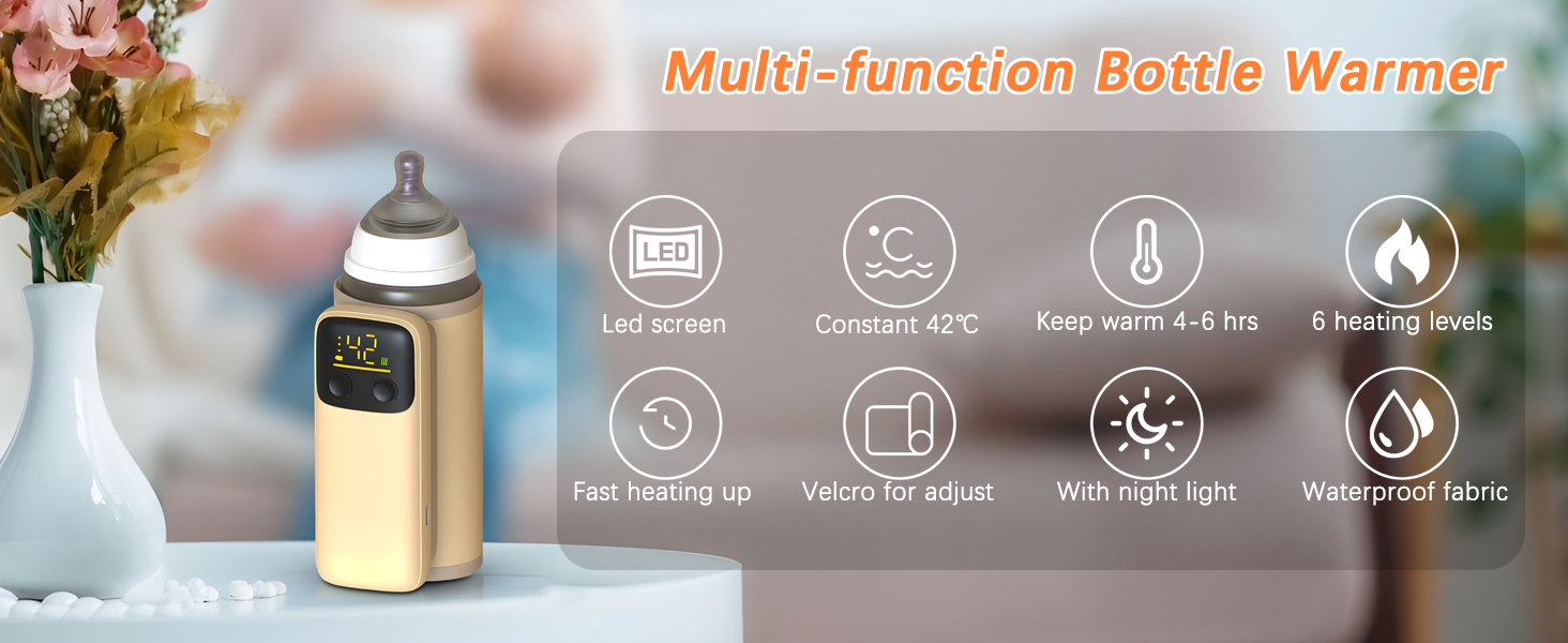 Portable Bottle Warmer for Travel