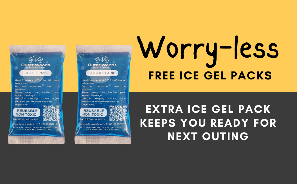 Buy Outer Woods Insulin Cooling Wallet for Diabetics with Two Free Ice