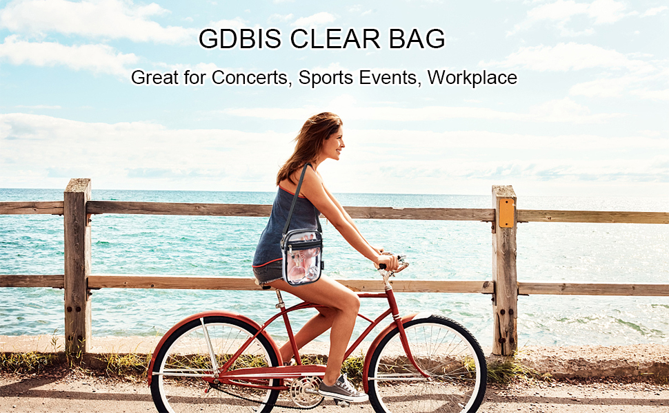 clear purse bag for trip