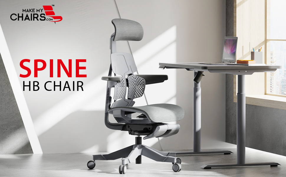 Make My Chairs™ Spine High Back 3Positions Adjustable backrest with