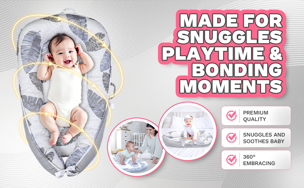 baby lounger, portable baby lounger, snuggle me organic, snuggle me lounger