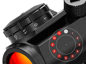 red dot