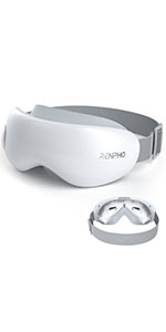 Steam Eye Mask with Heat, Bluetooth Music Heated Eye Care Device for Dry Eye